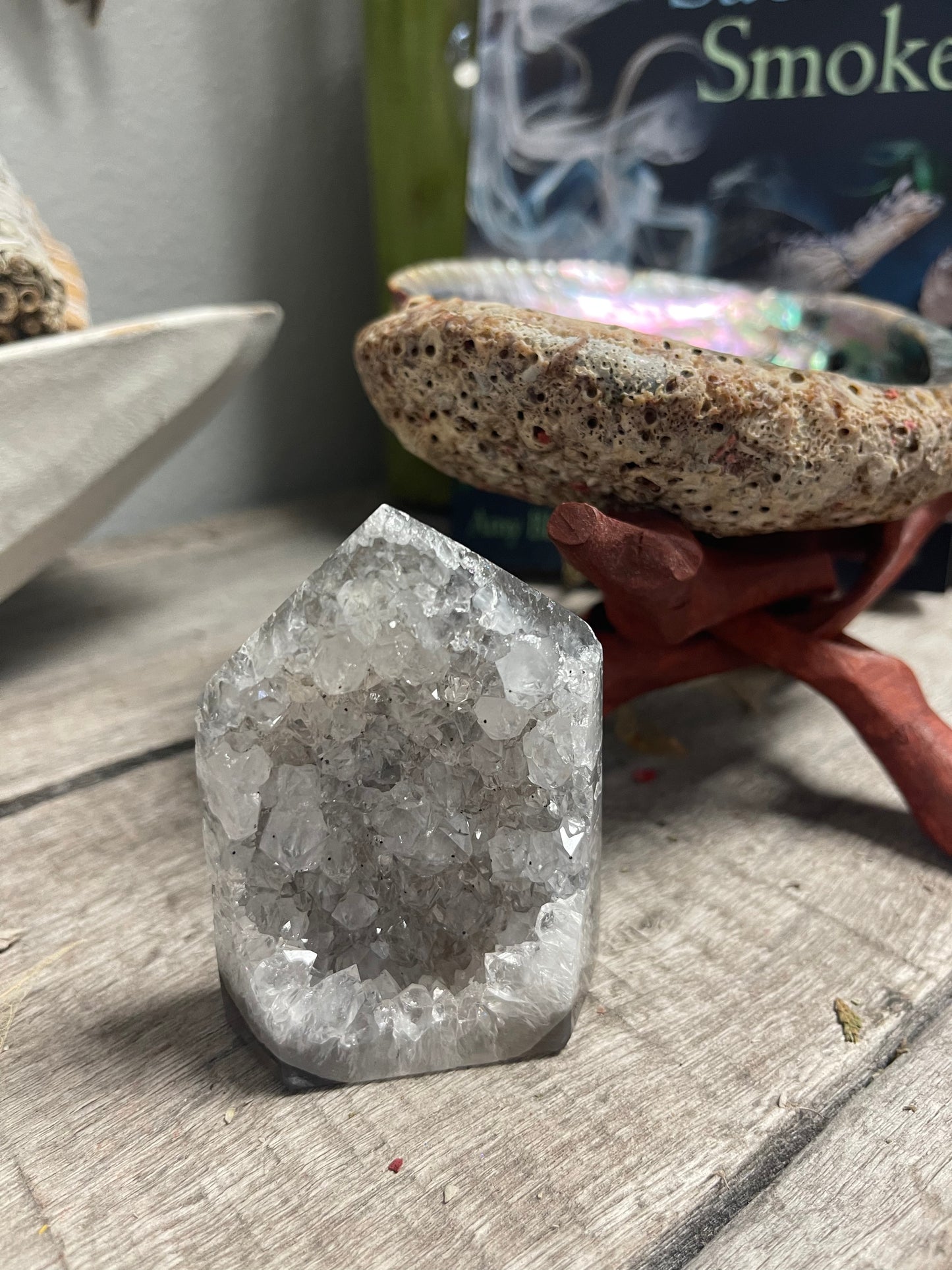 Druzy Agate Tower - Small