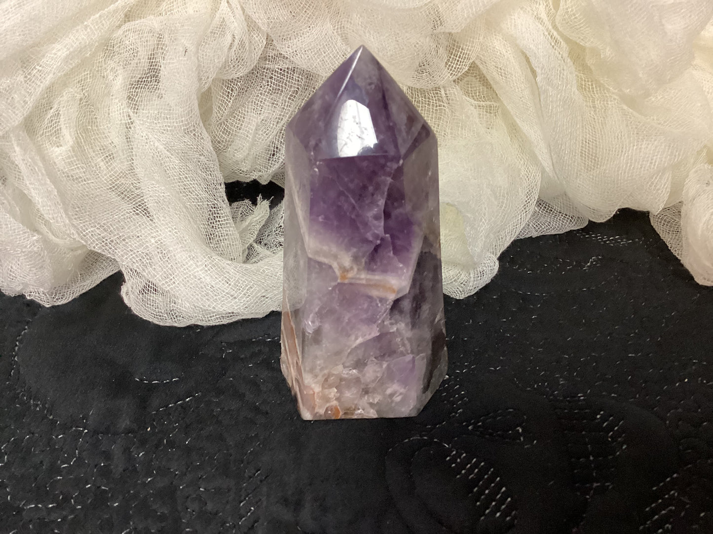 Chevron Amethyst Tower - Med/Lrg