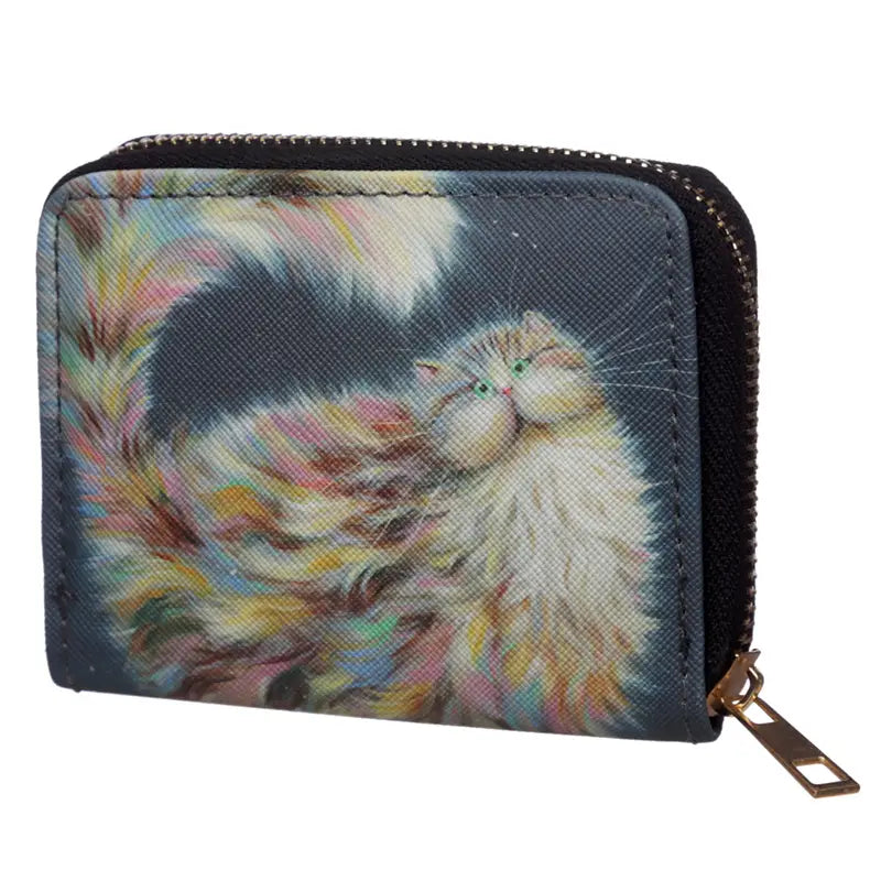 Kim Haskins Zip Around Small Wallet Purse
