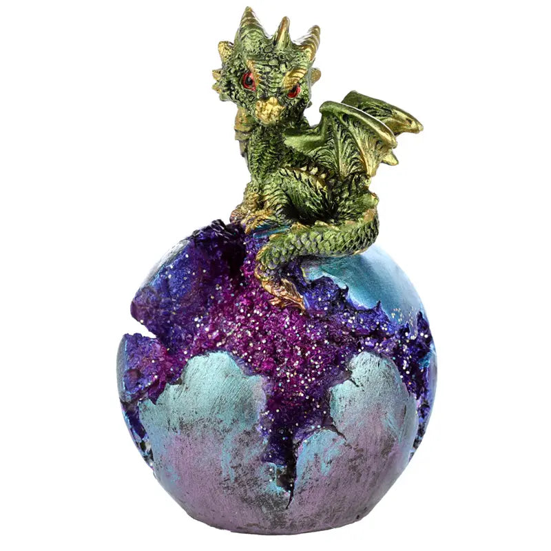 Baby Dragon LED Geode Dragon Egg