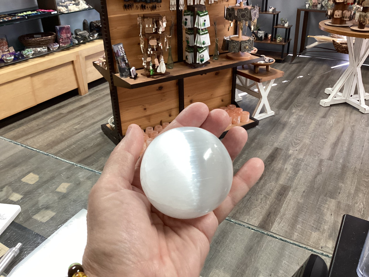 Selenite Sphere