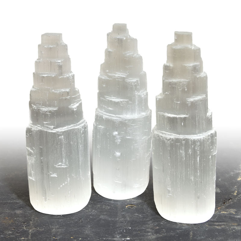 Selenite Tower - Medium