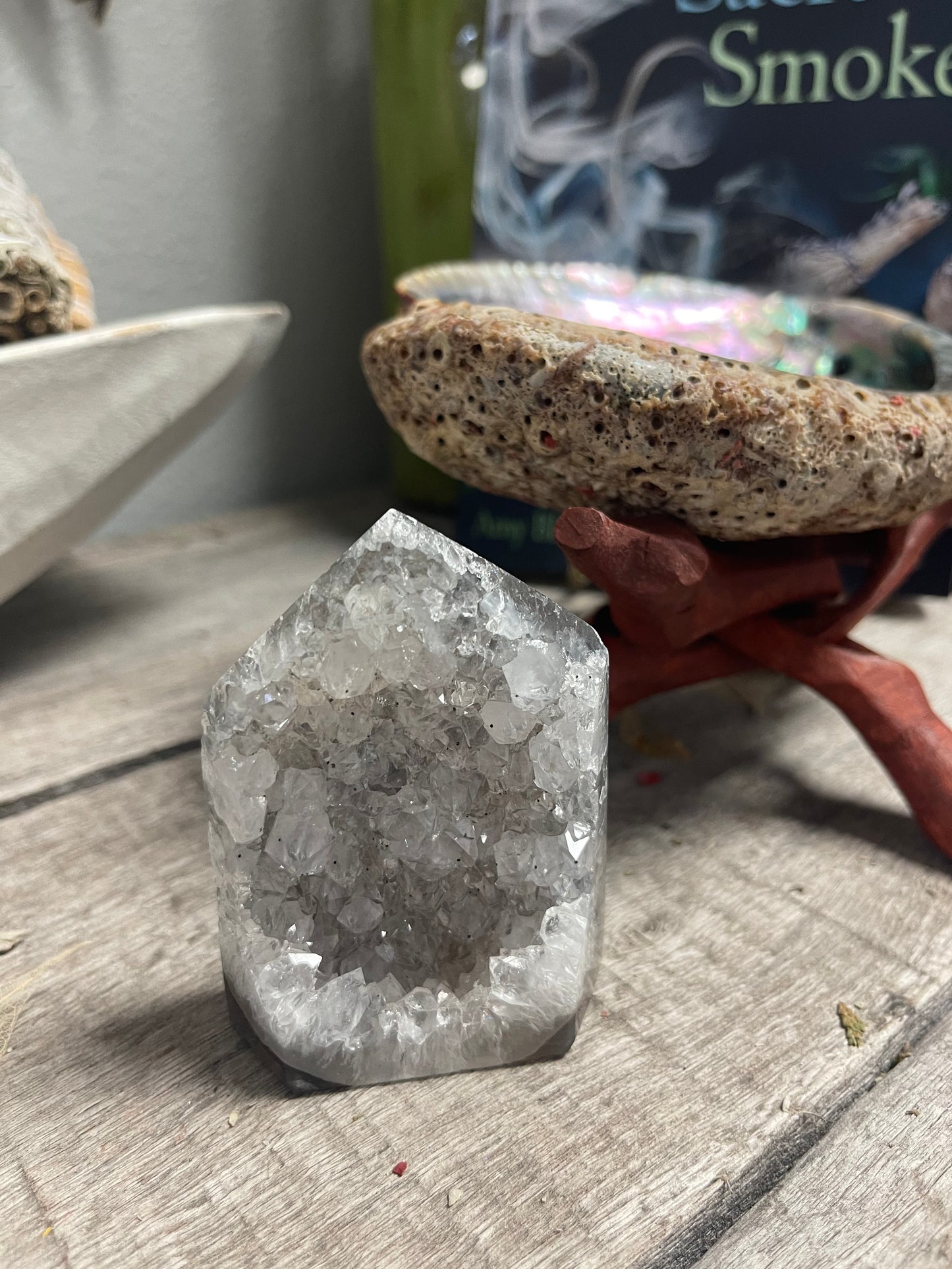 Druzy Agate Tower - Small