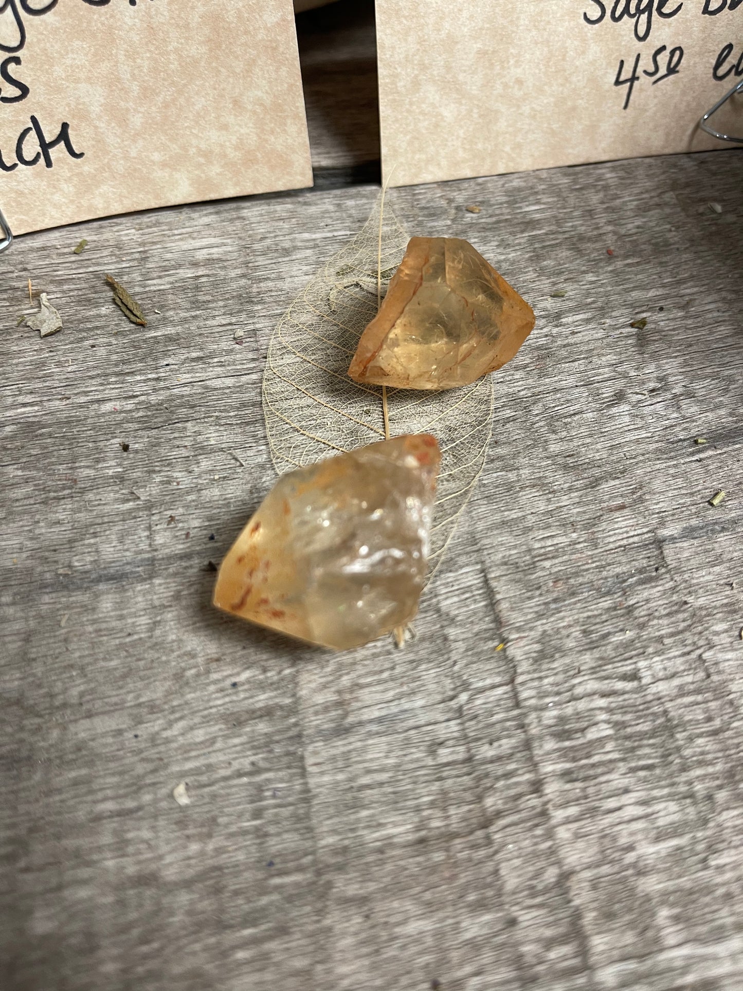 Congo Citrine Points