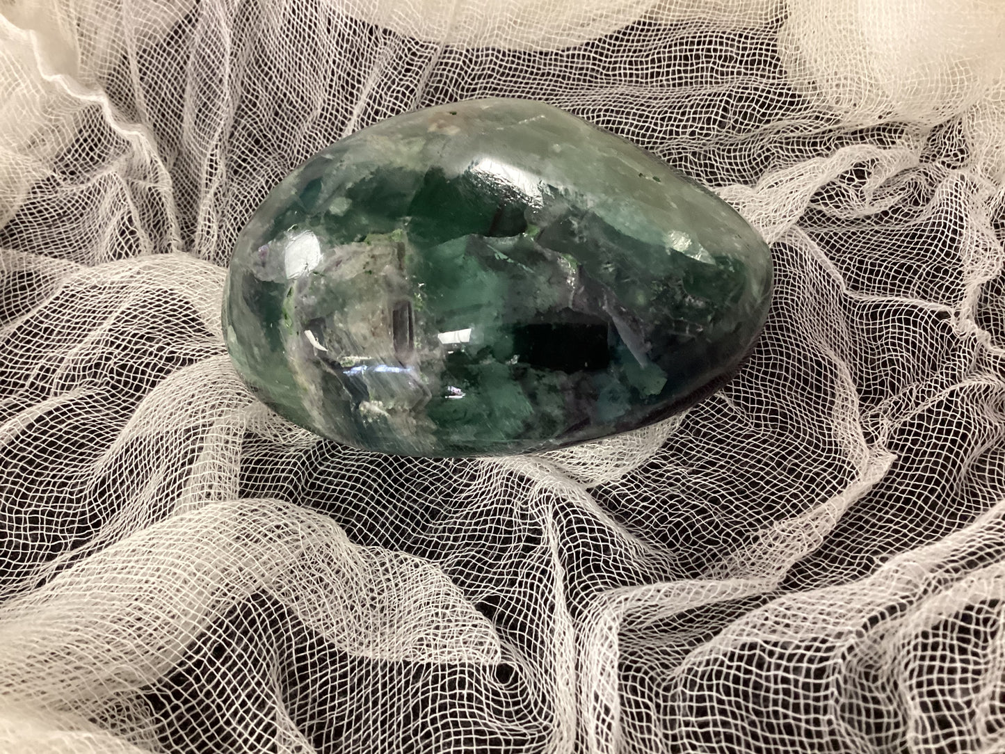 Fluorite Freeform  X-Large Palm Stone