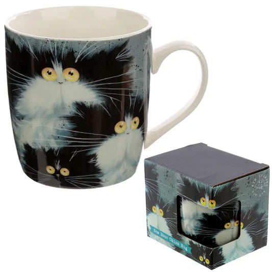 Kim Haskins Cat Porcelain Mug