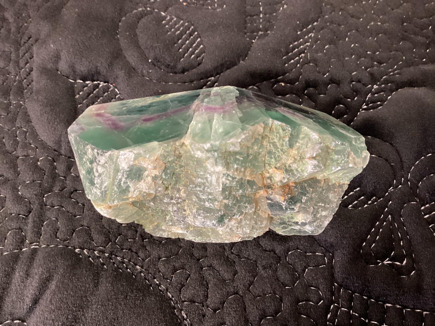 Rainbow Fluorite Freeform Slab