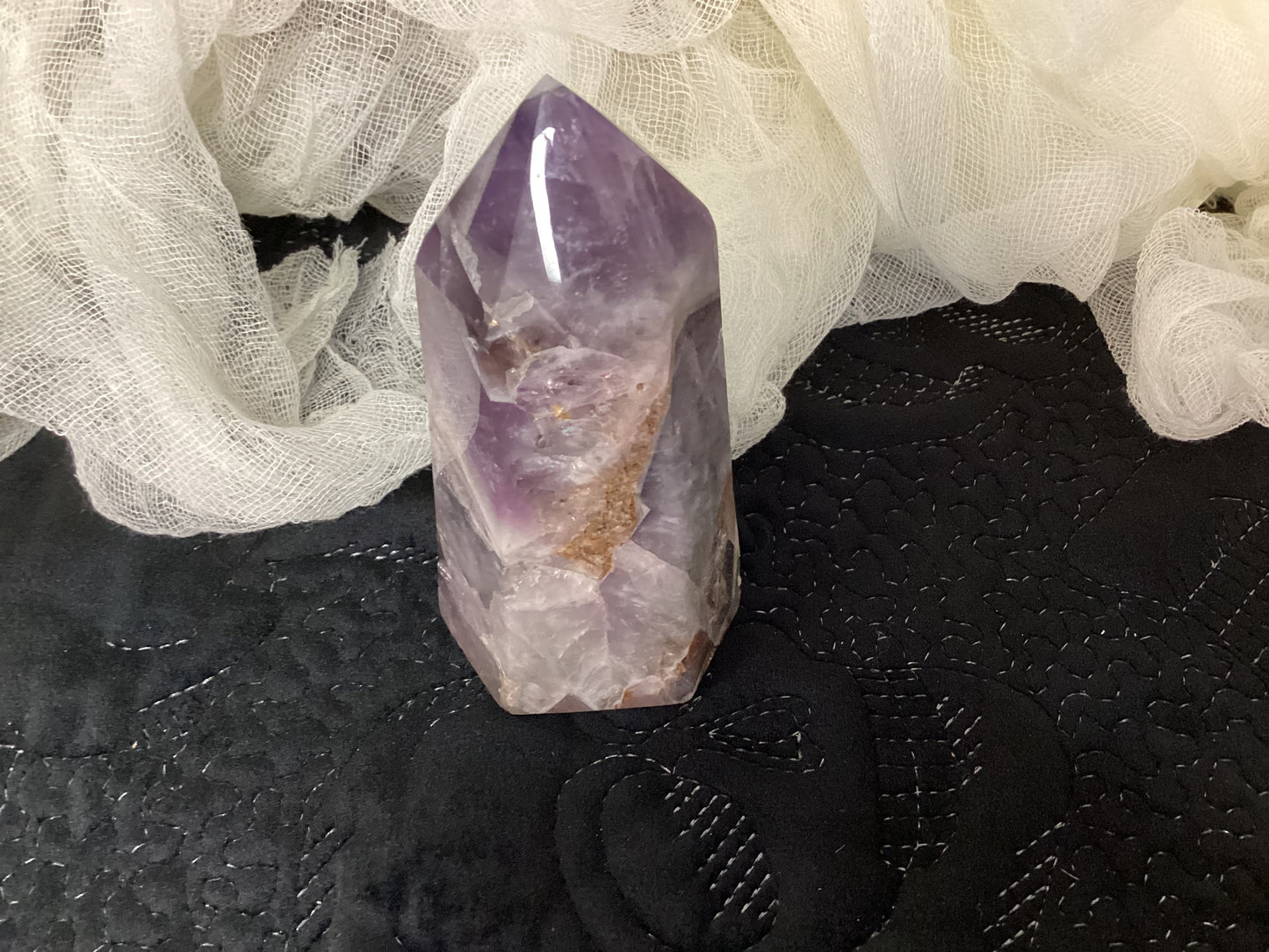 Chevron Amethyst Tower - Med/Lrg