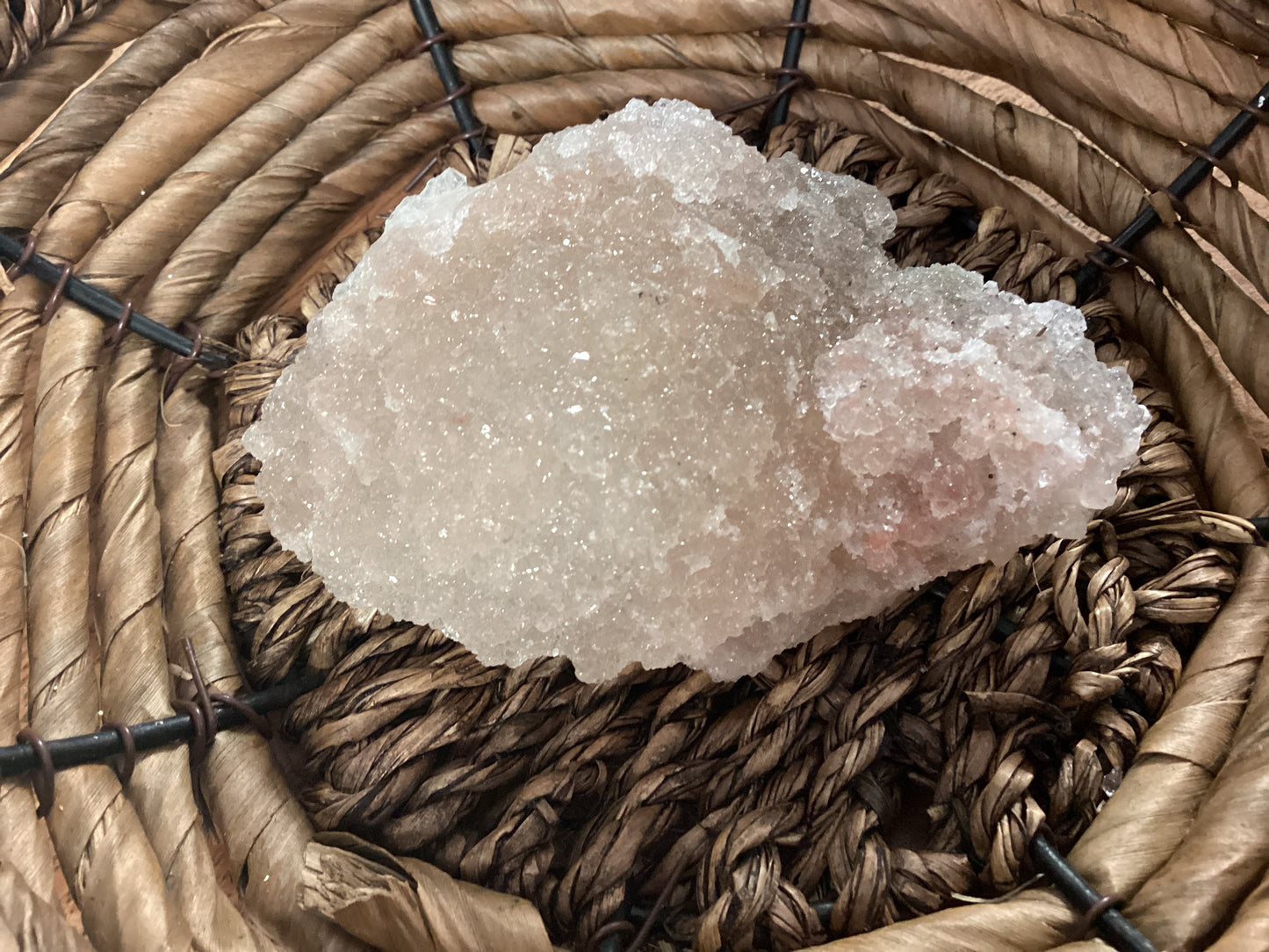 Red & Pink Apophyllite Natural Crystal