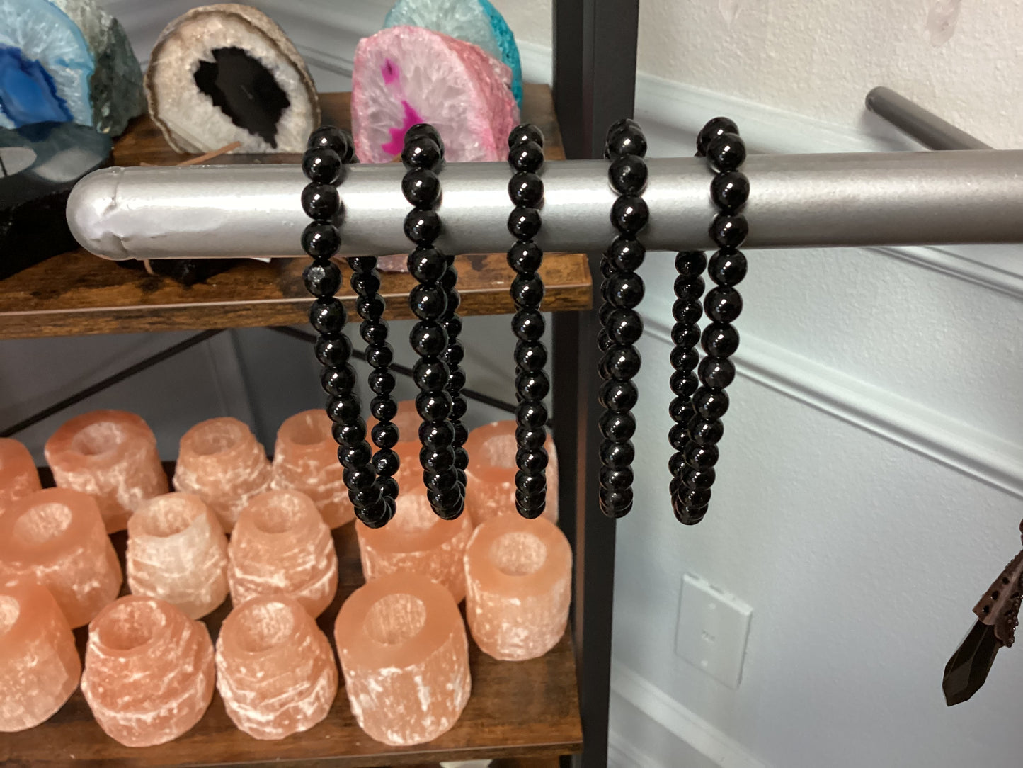 Elastic Bracelet - Black Tourmaline