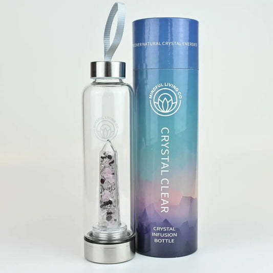 Crystal Clear Water Bottle - Kinship & Resilience