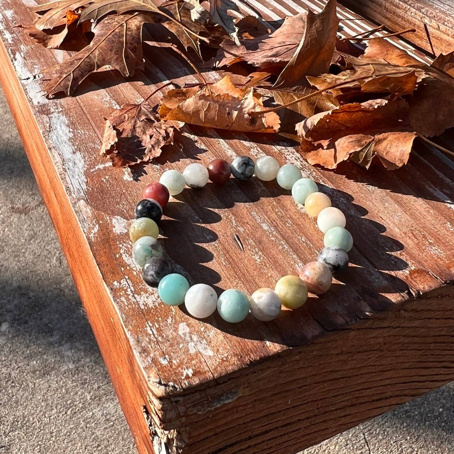 Elastic Bracelets - Amazonite