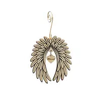 Angel wing ornament