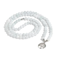 108 Bead Mala - Aquamarine