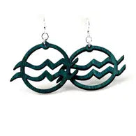 Zodiac Earrings - Aquarius