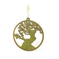 Bonsai Tree Wood Ornament