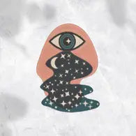 Celestial eye sticker