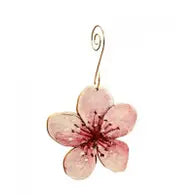 Cherry Blossom Wood Ornament