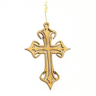 Cross Wood Ornament