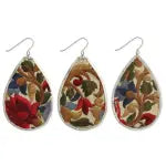 Embroidered Earrings - Assorted