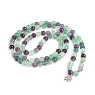 108 Bead Mala - Fluorite