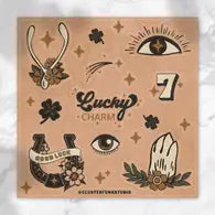 Lucky charm sticker set