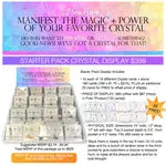 Manifest the magic & power of your favorite crystal -assorted crystals