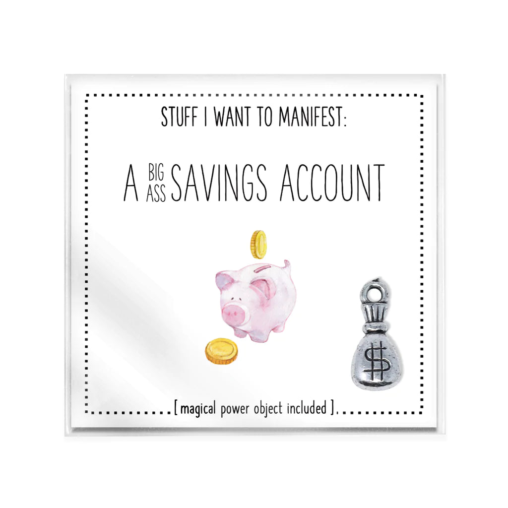 Stuff I Want to Manifest Charms - Assorted