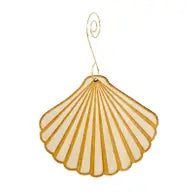 Seashell Wood Ornament