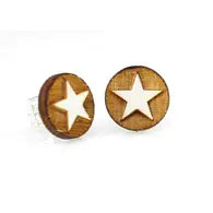 Western Star Stud Earrings