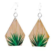 Yucca bamboo earrings